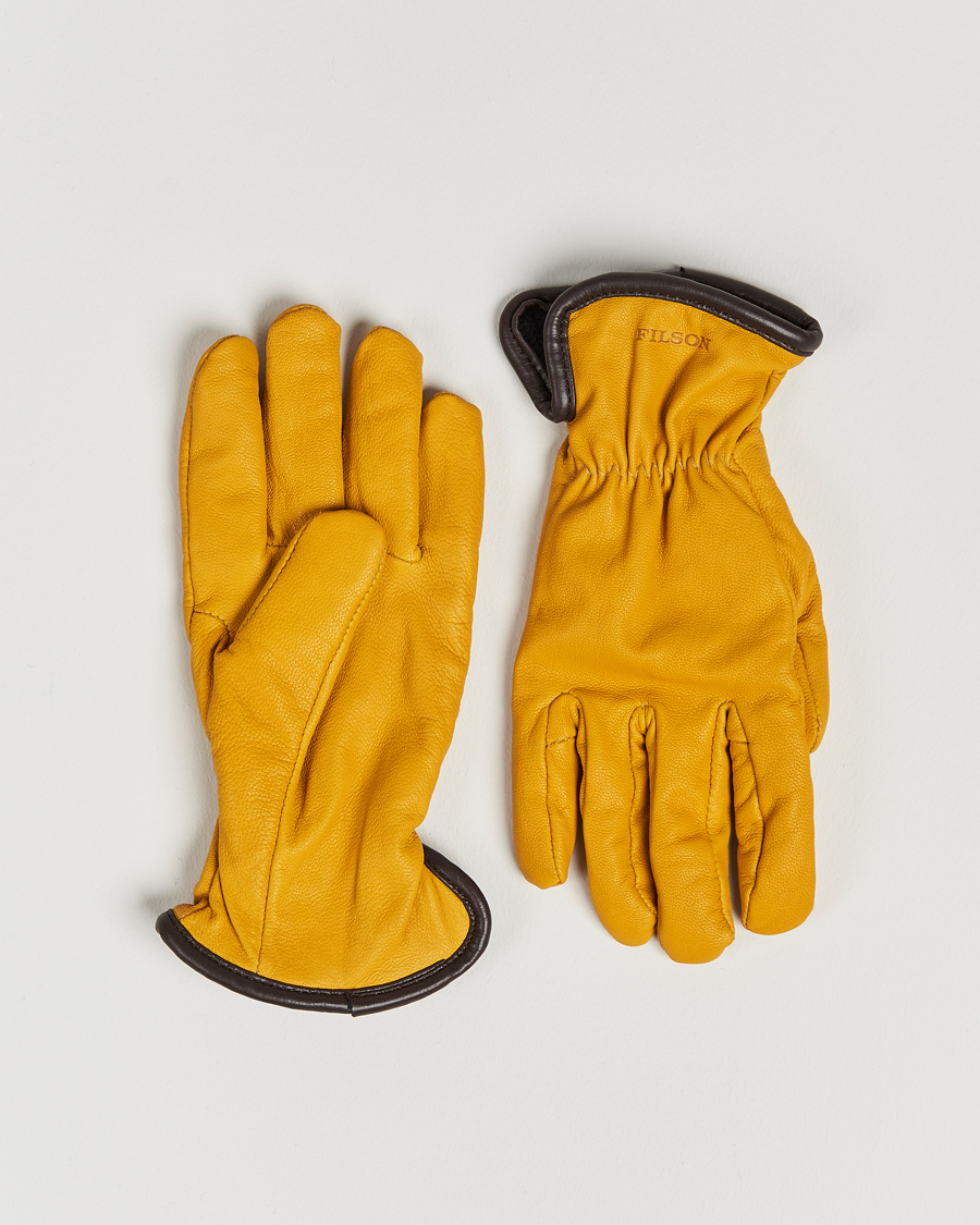 Herre | Filson Original Lined Goatskin Gloves Tan | Filson | Original Lined Goatskin Gloves Tan