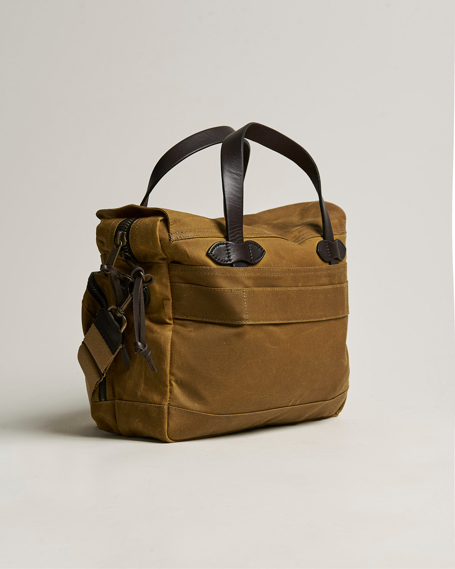 Herre | Filson 24-Hour Tin Briefcase Dark Tan | Filson | 24-Hour Tin Briefcase Dark Tan