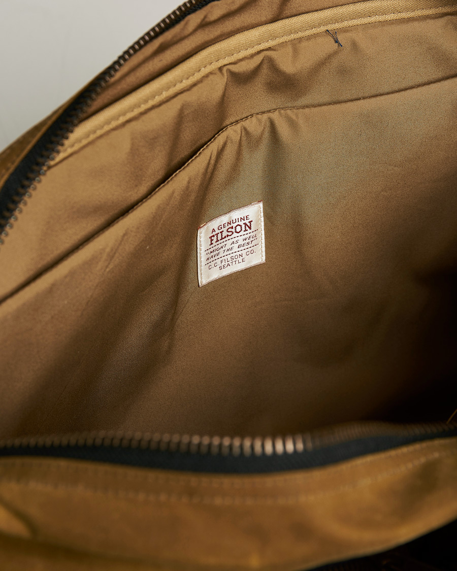 Herre | Filson 24-Hour Tin Briefcase Dark Tan | Filson | 24-Hour Tin Briefcase Dark Tan