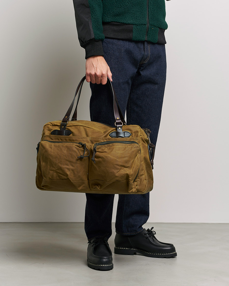 Herre | Filson 48-Hour Duffle Bag Dark Tan | Filson | 48-Hour Duffle Bag Dark Tan