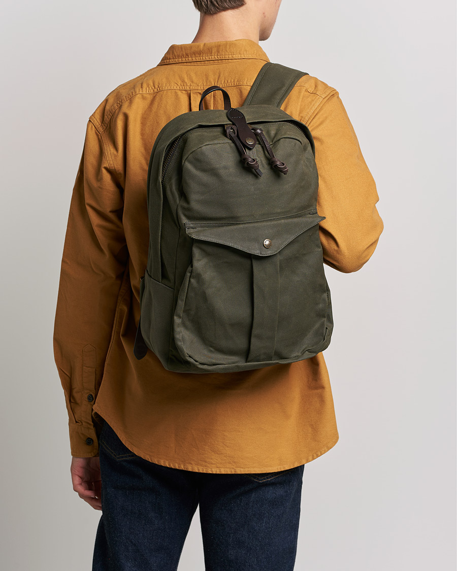 Herre | Filson Journeyman Backpack Otter Green | Filson | Journeyman Backpack Otter Green
