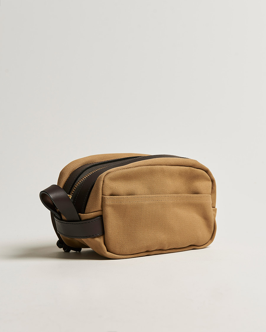 Herre | Tilbehør | Filson | Rugged Twill Travel Kit Tan