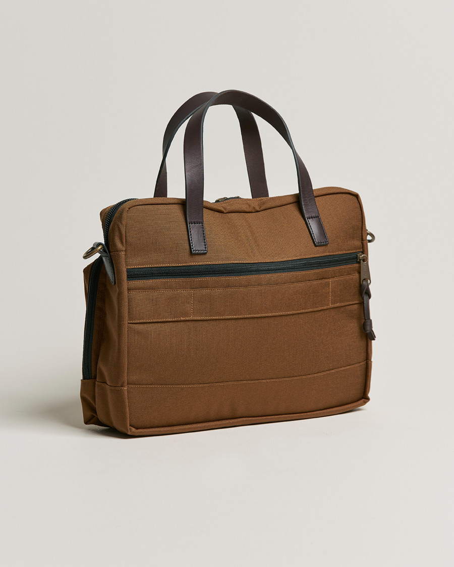 Filson Dryden Nylon Briefcase Whiskey - CareOfCarl.dk