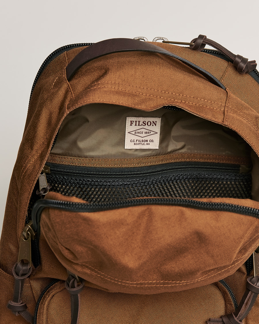 Herre | Filson Dryden Cordura Nylon Backpack Whiskey | Filson | Dryden Cordura Nylon Backpack Whiskey
