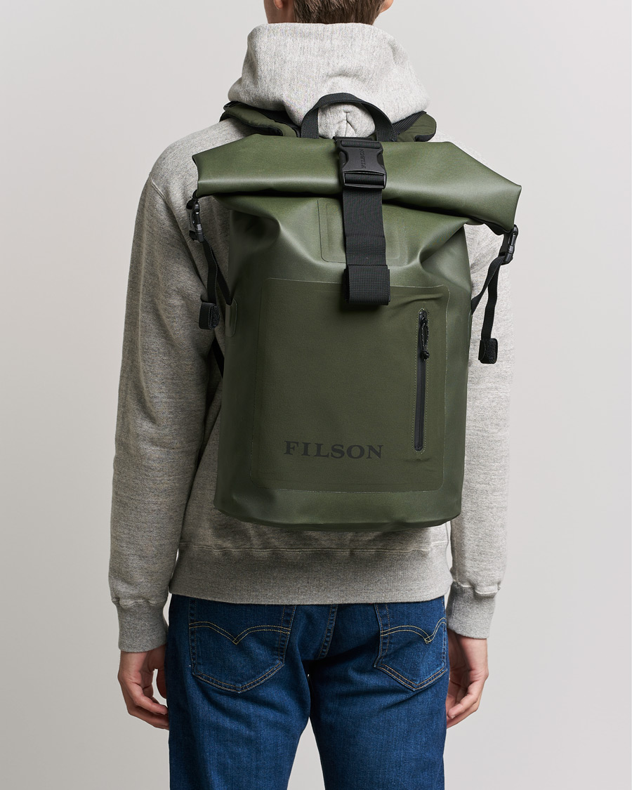 Herre | Tasker | Filson | Dry Backpack Green