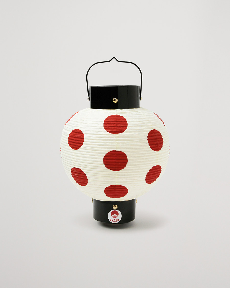 Herre |  | Beams Japan | Polka Dot Paper Lantern Red