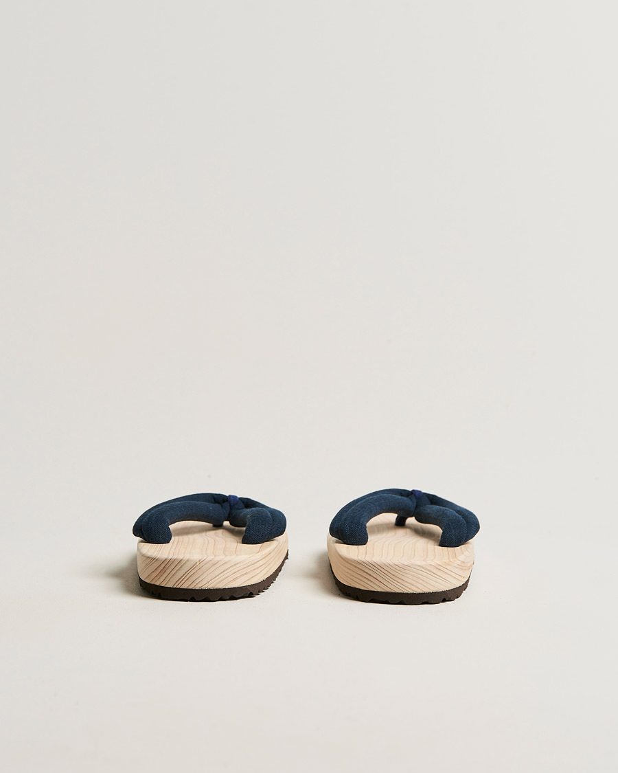 Herre | Sandaler & Hjemmesko | Beams Japan | Wooden Geta Sandals Navy