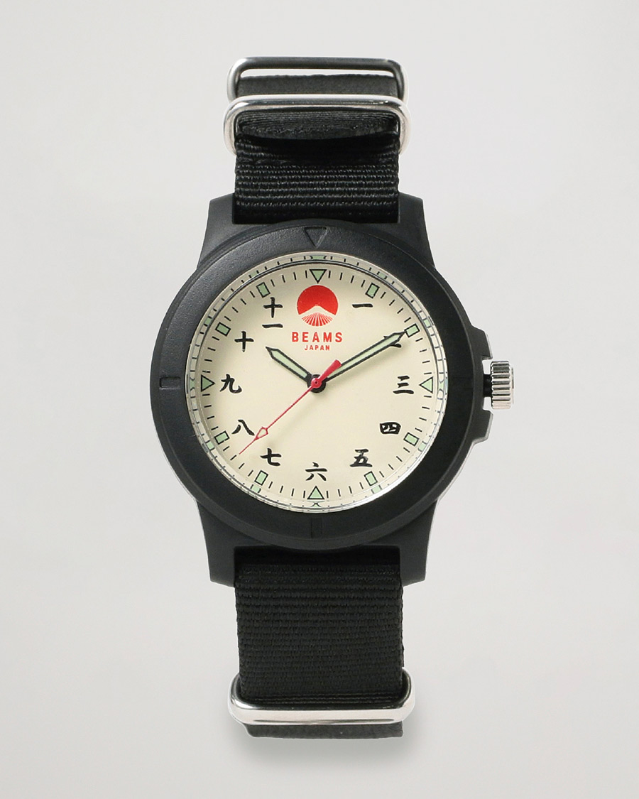 Herre | Beams Japan Kenji Wrist Watch Black | Beams Japan | Kenji Wrist Watch Black