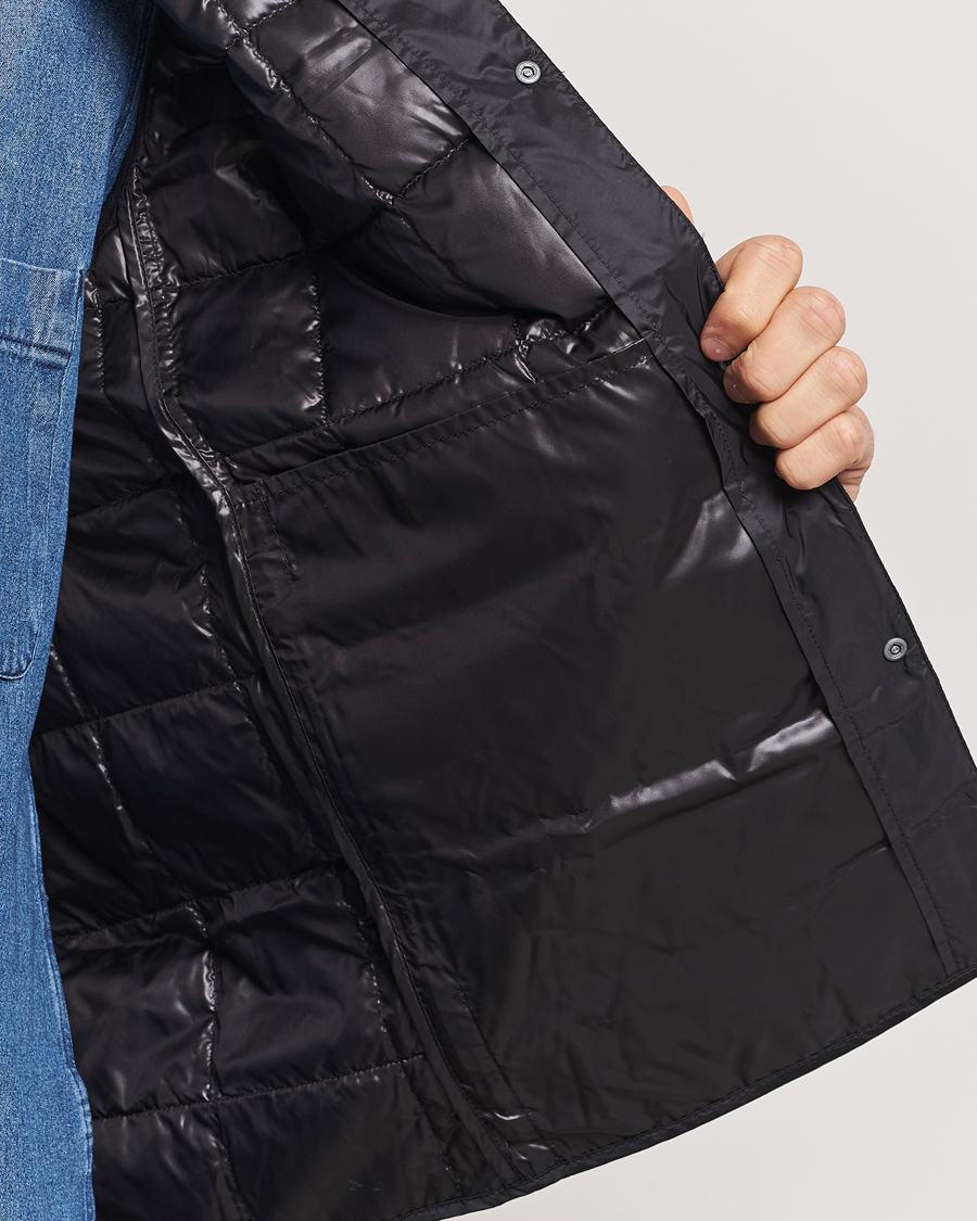 Herre | Jakker | TAION | V-Neck Lightweight Down Vest Black