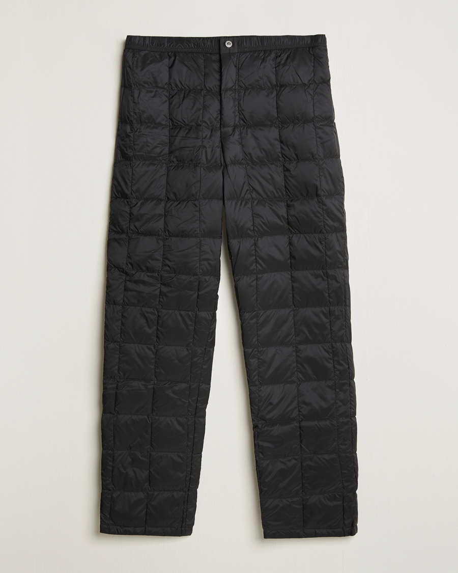 Herre | Bukser | TAION | Regular Straight Down Pants Black