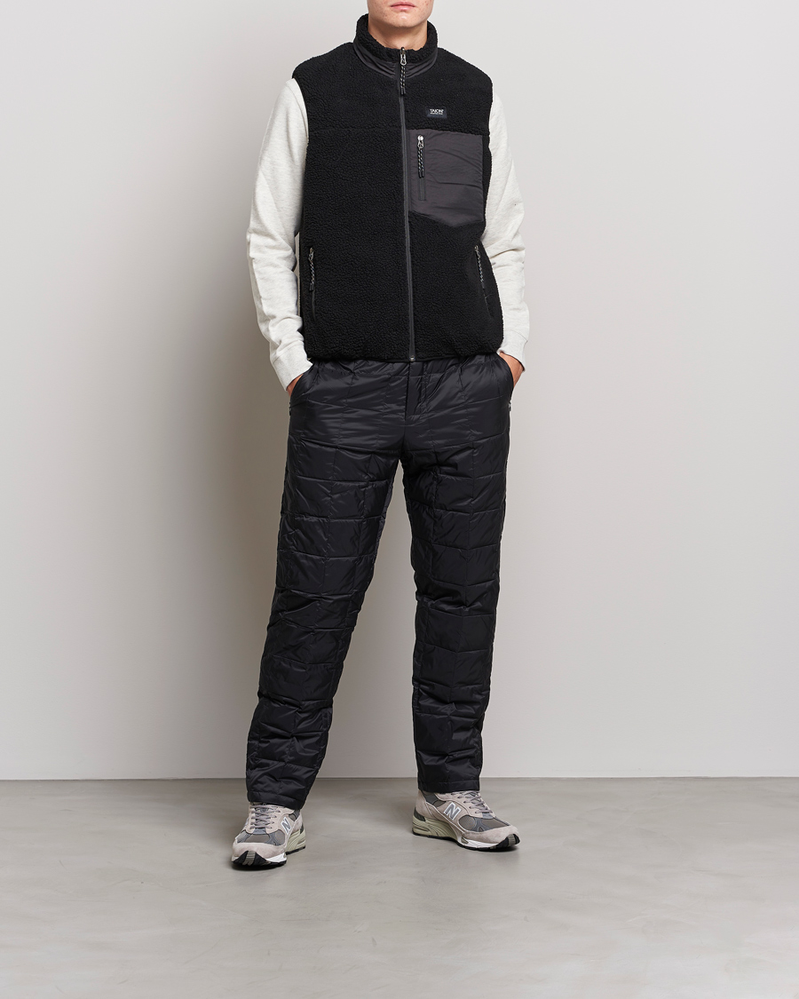 Herre | Bukser | TAION | Regular Straight Down Pants Black