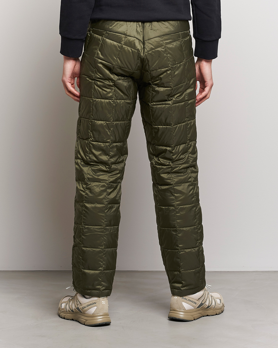 Herre | Bukser | TAION | Regular Straight Down Pants Dark Olive