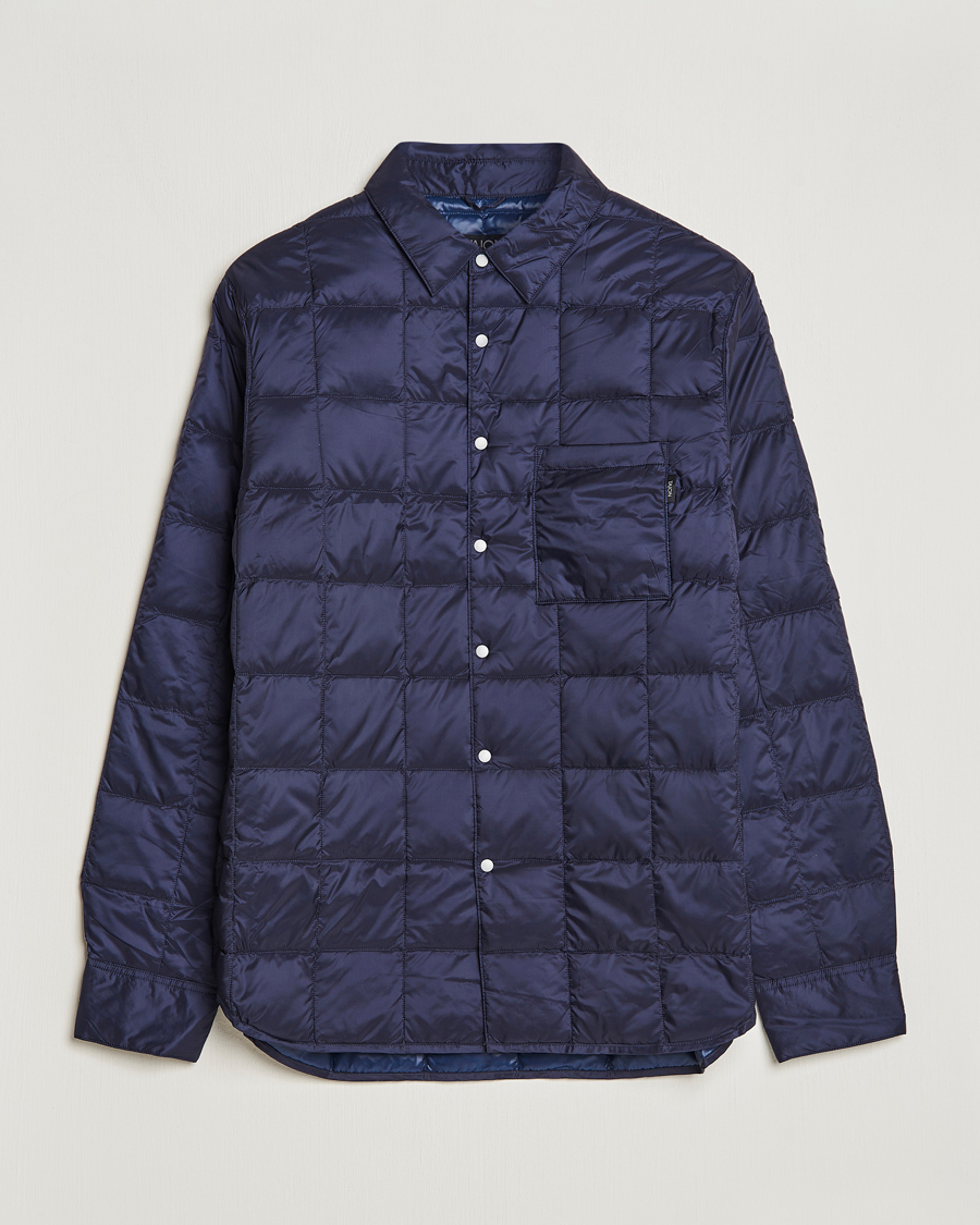 Herre | Skjorter | TAION | Lightweight Down Shirt Navy
