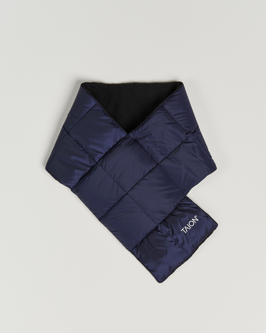Herre | TAION Basic Down Scarf Navy | TAION | Basic Down Scarf Navy