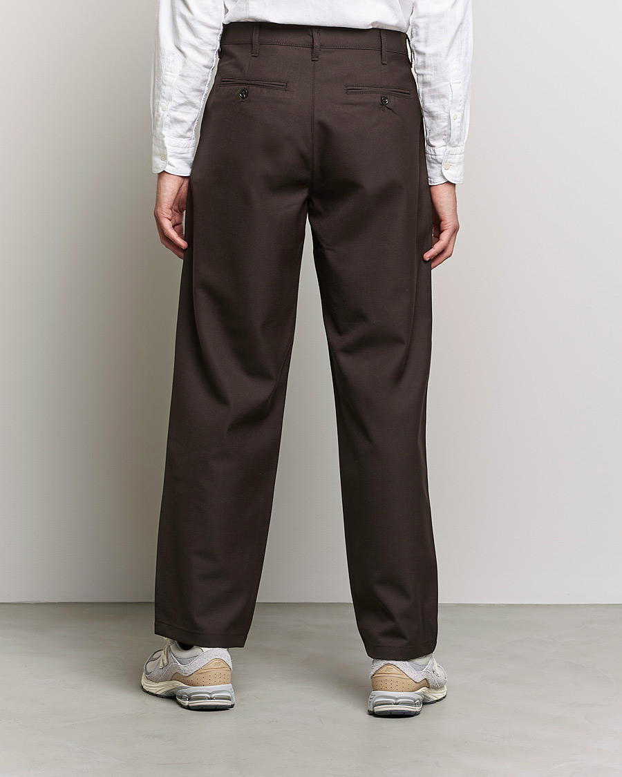 Herre | Bukser | Sunflower | Soft Wool Trousers Brown