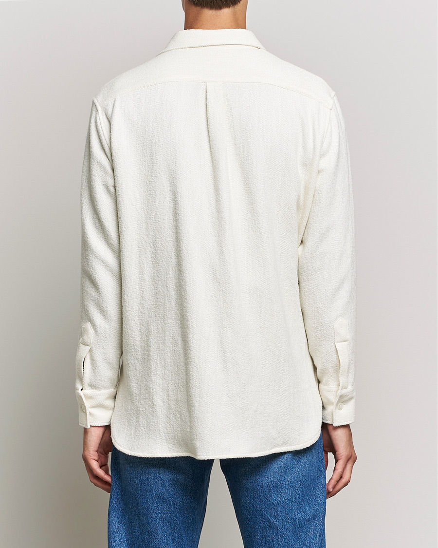 Herre | Skjorter | Sunflower | Alan Boucle Overshirt Off White