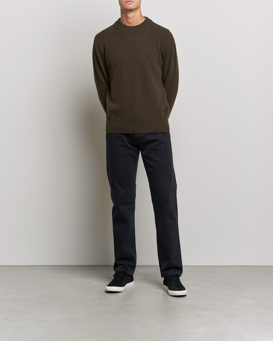 Herre | Trøjer | Sunflower | Moon Alpaca Sweater Dark Brown