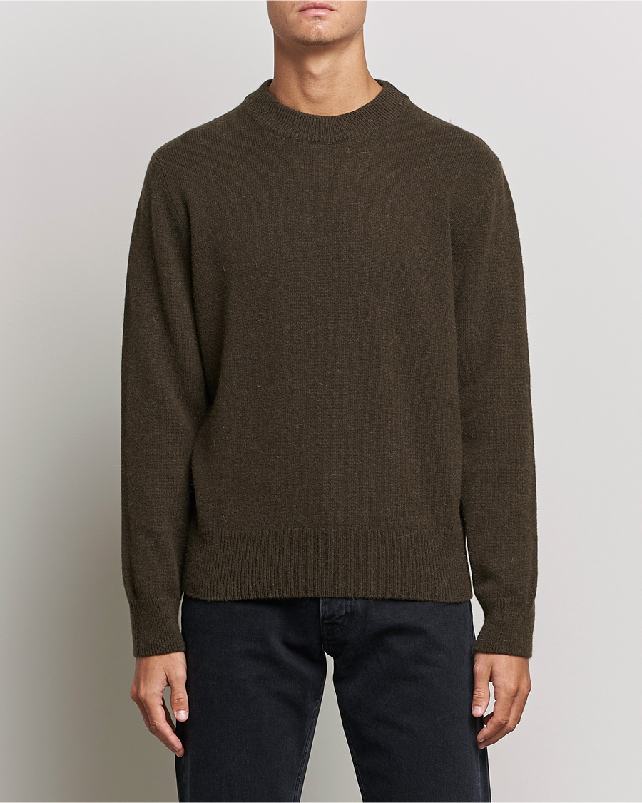 Herre | Trøjer | Sunflower | Moon Alpaca Sweater Dark Brown