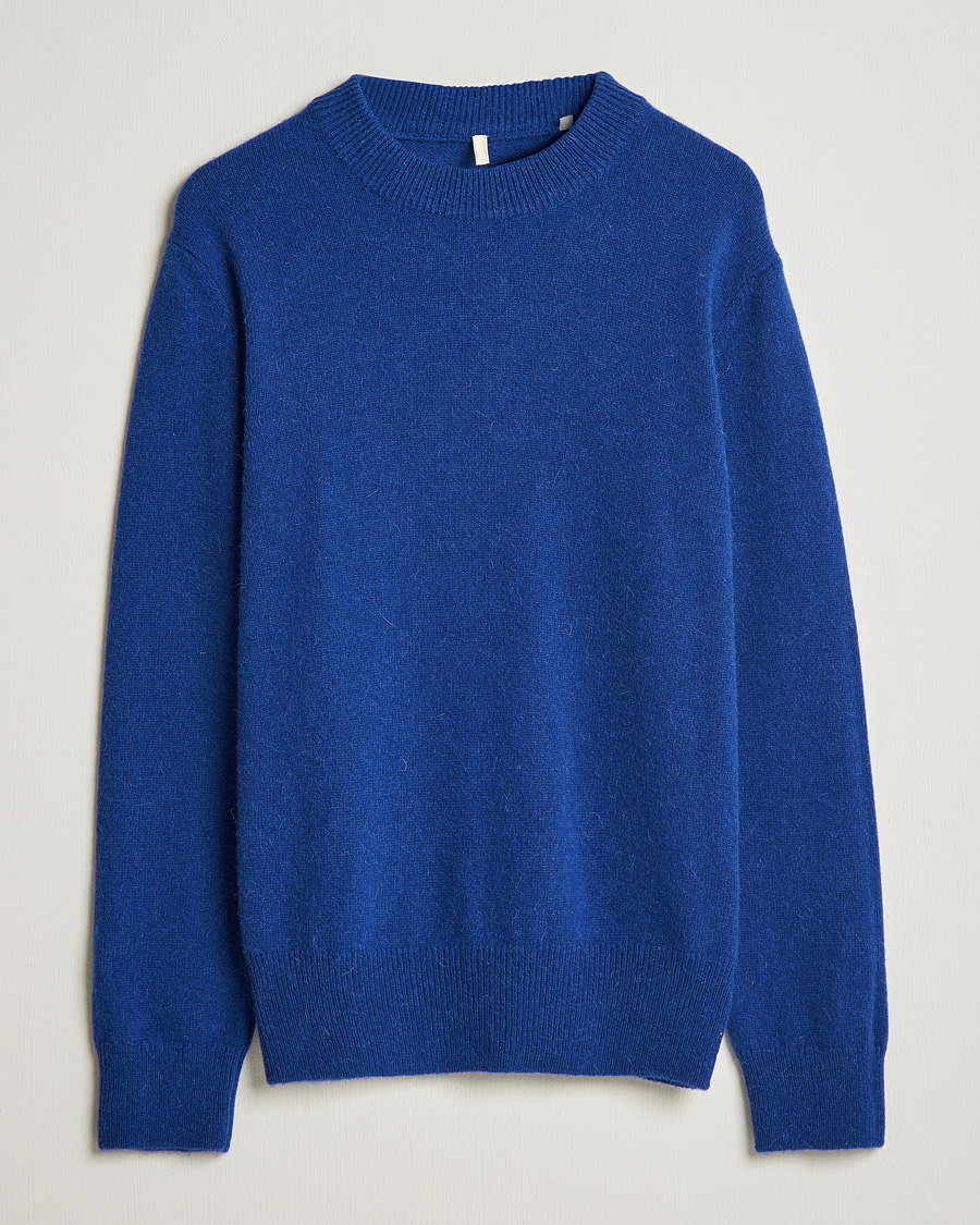 Herre | Trøjer | Sunflower | Moon Alpaca Sweater Electric Blue