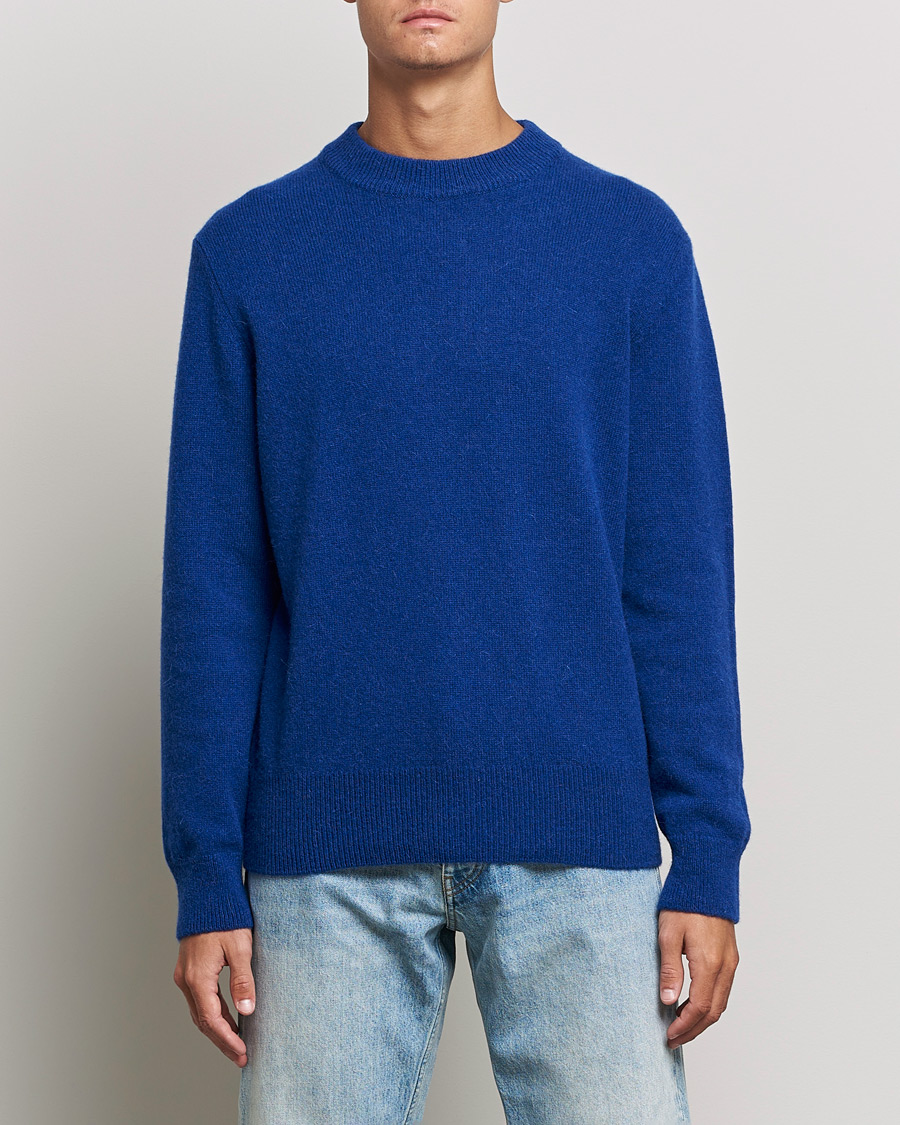 Herre | Trøjer | Sunflower | Moon Alpaca Sweater Electric Blue
