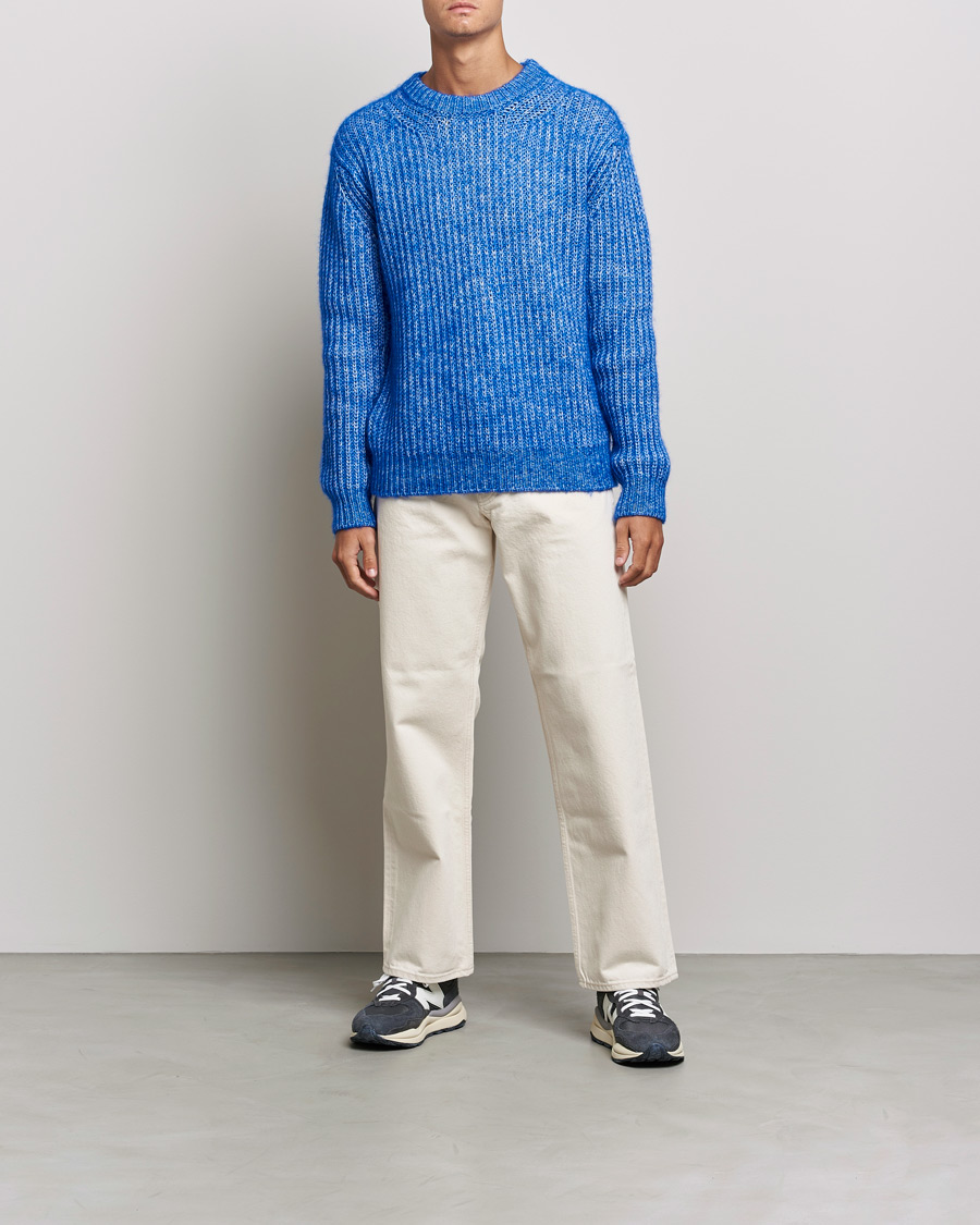 Herre | Trøjer | Sunflower | Field Sweater Electric Blue