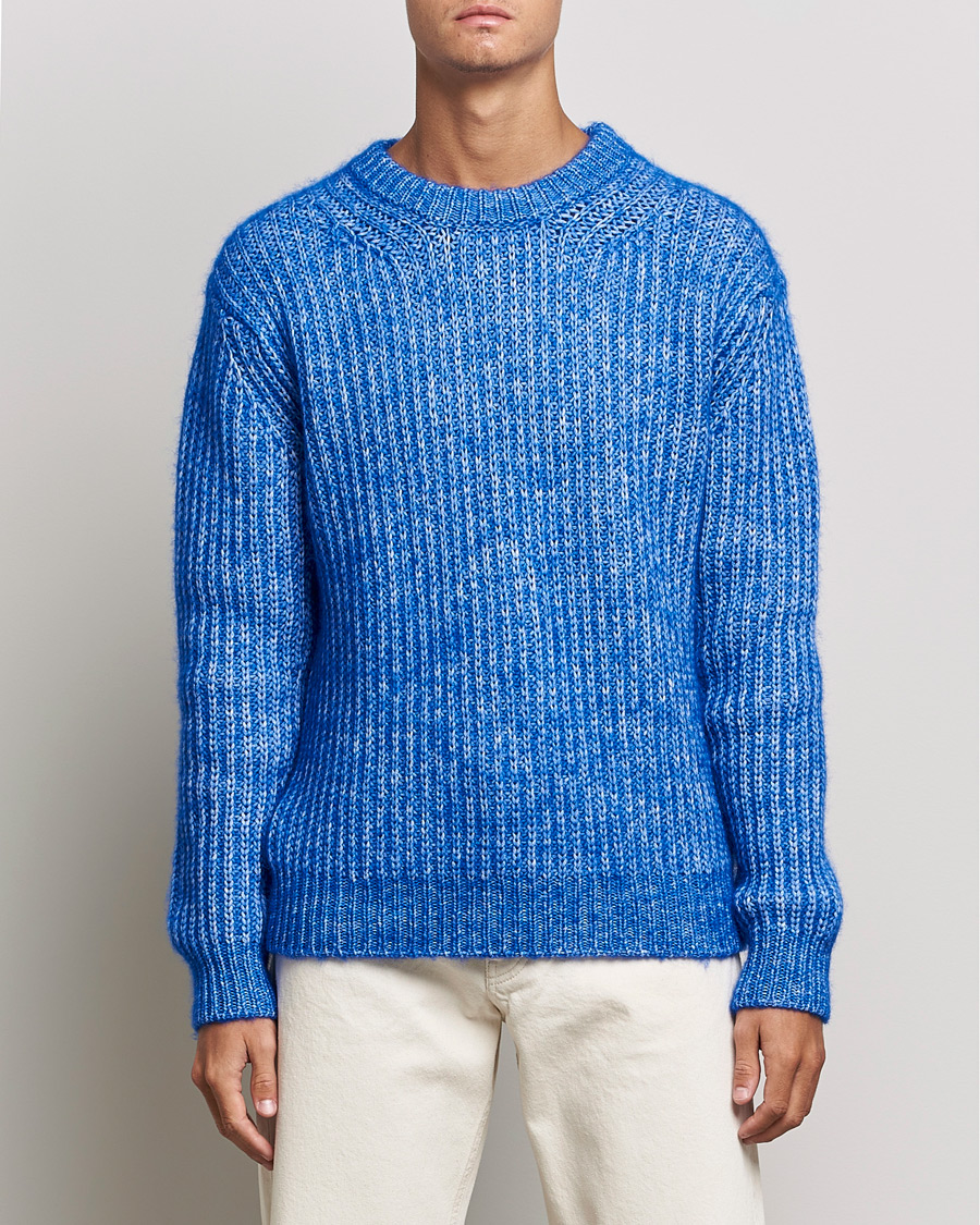 Herre | New Nordics | Sunflower | Field Sweater Electric Blue