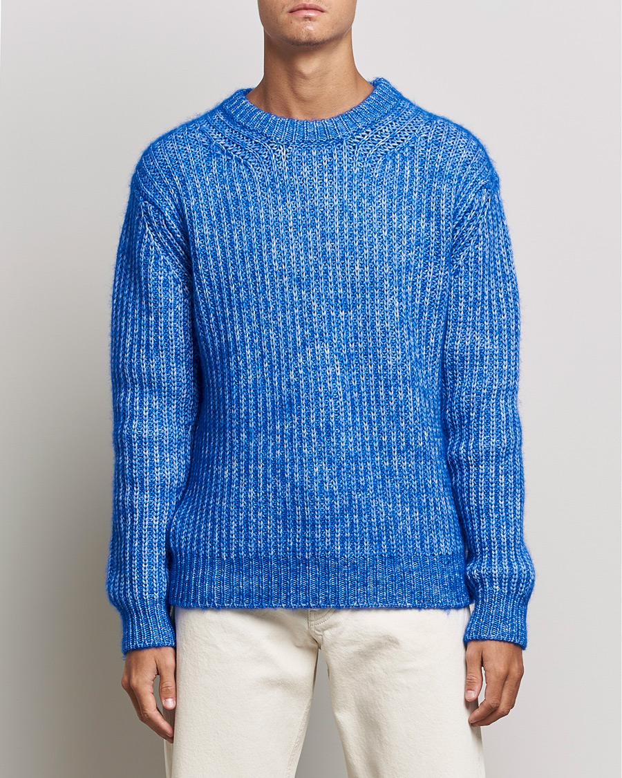 Herre | Trøjer | Sunflower | Field Sweater Electric Blue