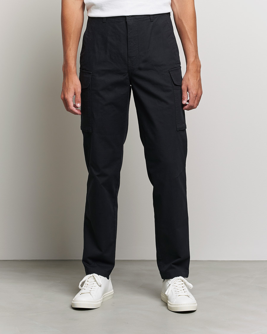 Herre | Bukser | Dockers | Tapered Cotton Cargo Pant Black