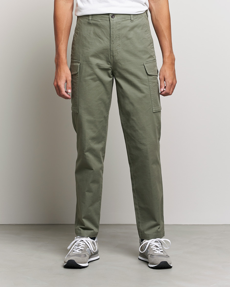 Herre | American Heritage | Dockers | Tapered Cotton Cargo Pant Olive