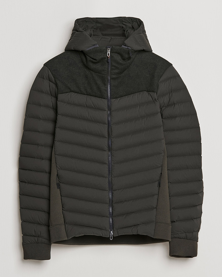 Herre | Jakker | SEASE | Warmer Down Jacket Dark Green