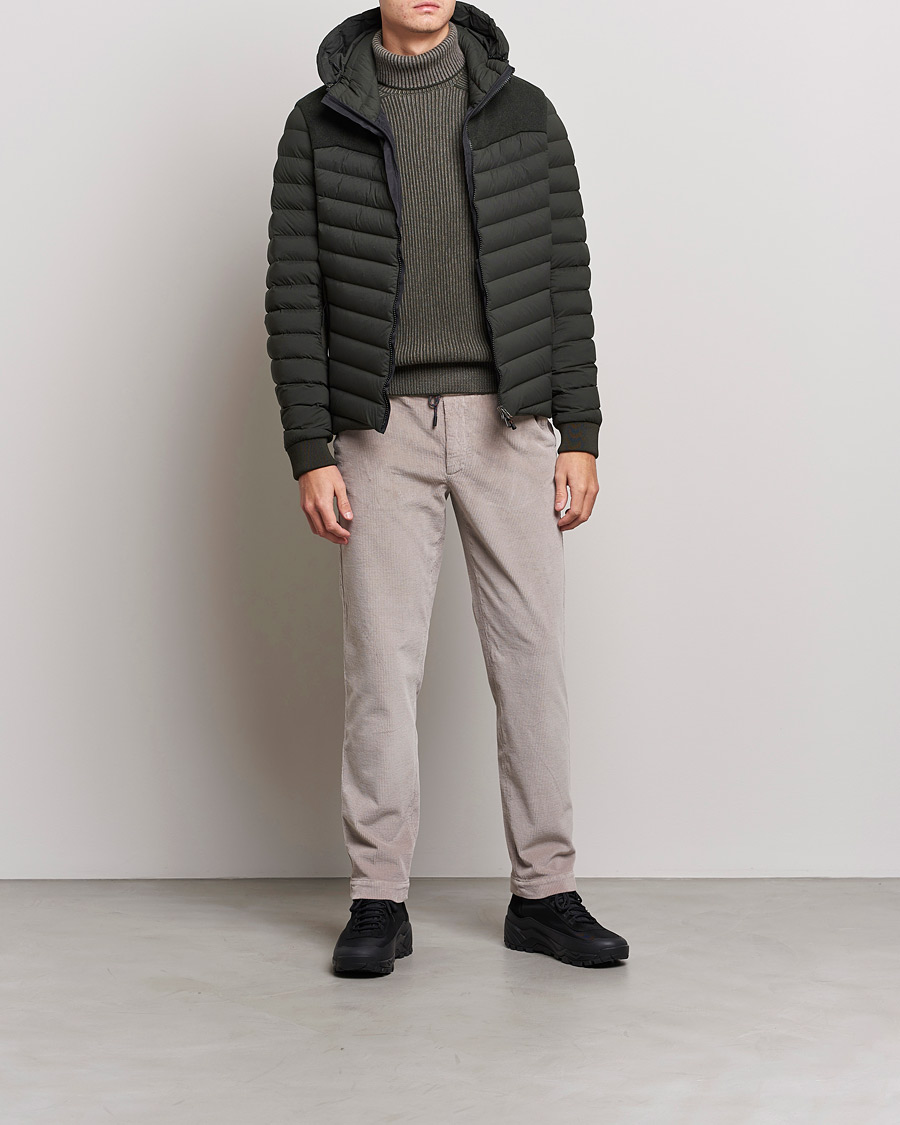 Herre | Jakker | SEASE | Warmer Down Jacket Dark Green