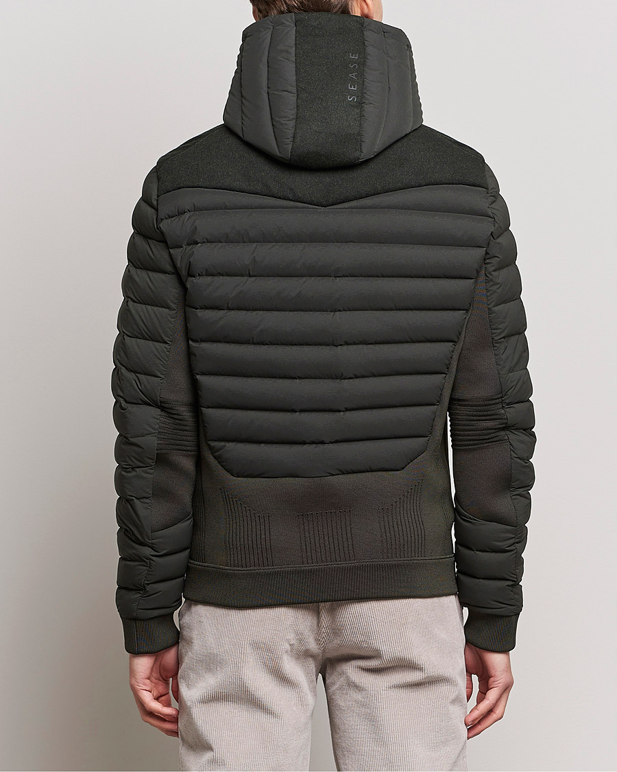 Herre | Jakker | SEASE | Warmer Down Jacket Dark Green