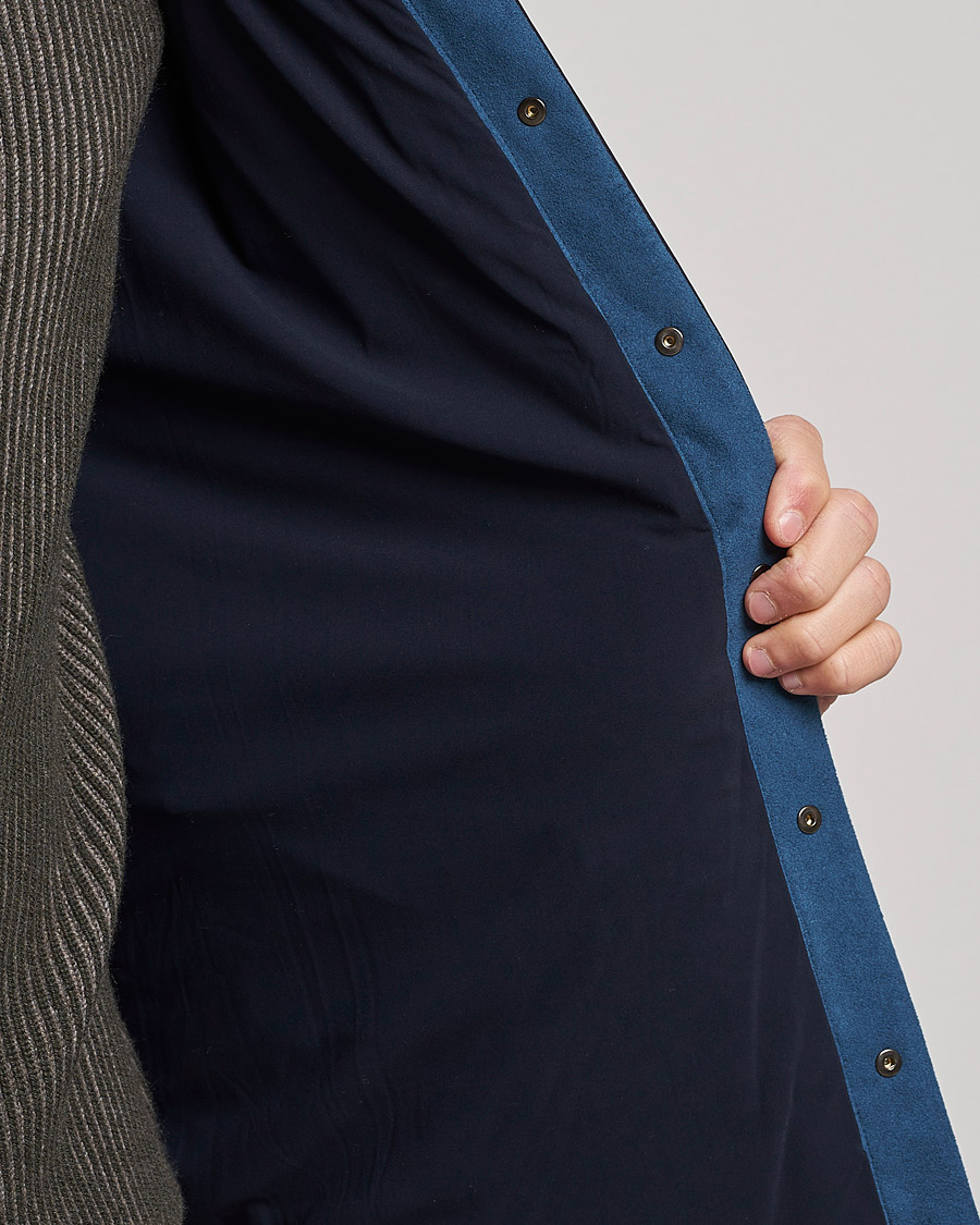 Herre | Jakker | SEASE | Gate Padded Overshirt Navy