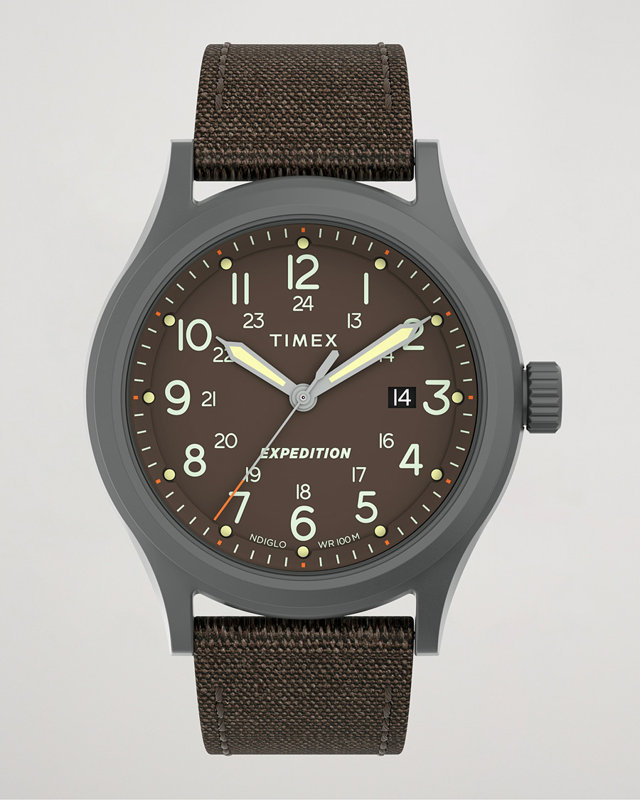 Herre | Timex Expedition North Indiglo Watch 41mm Sierra Brown | Timex | Expedition North Indiglo Watch 41mm Sierra Brown