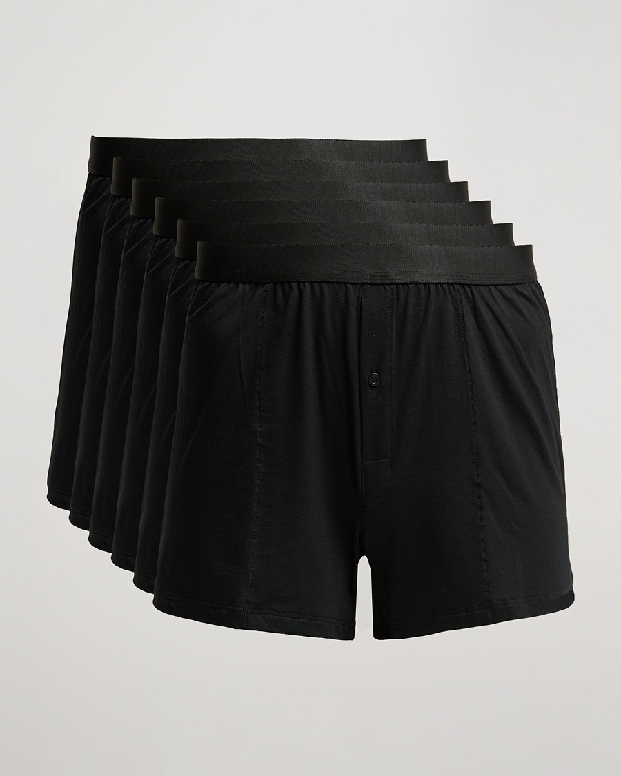 Herre | Undertøj | CDLP | 6-Pack Boxer Shorts Black