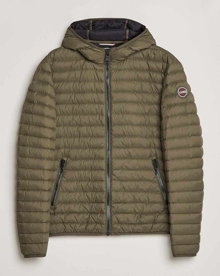 Herre | Jakker | Colmar | Repunk Lightweight Down Hooded Jacket Bush