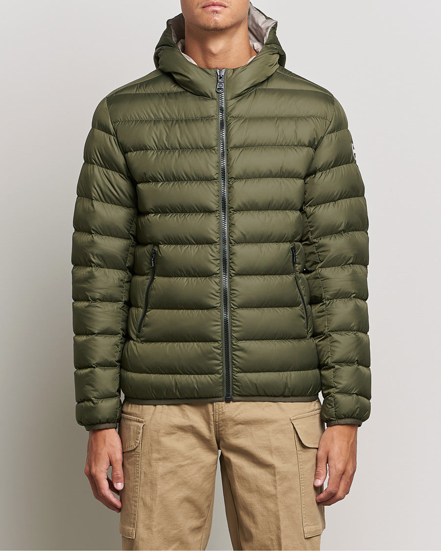 Herre | Jakker | Colmar | Concrete Down Hooded Jacket Bush
