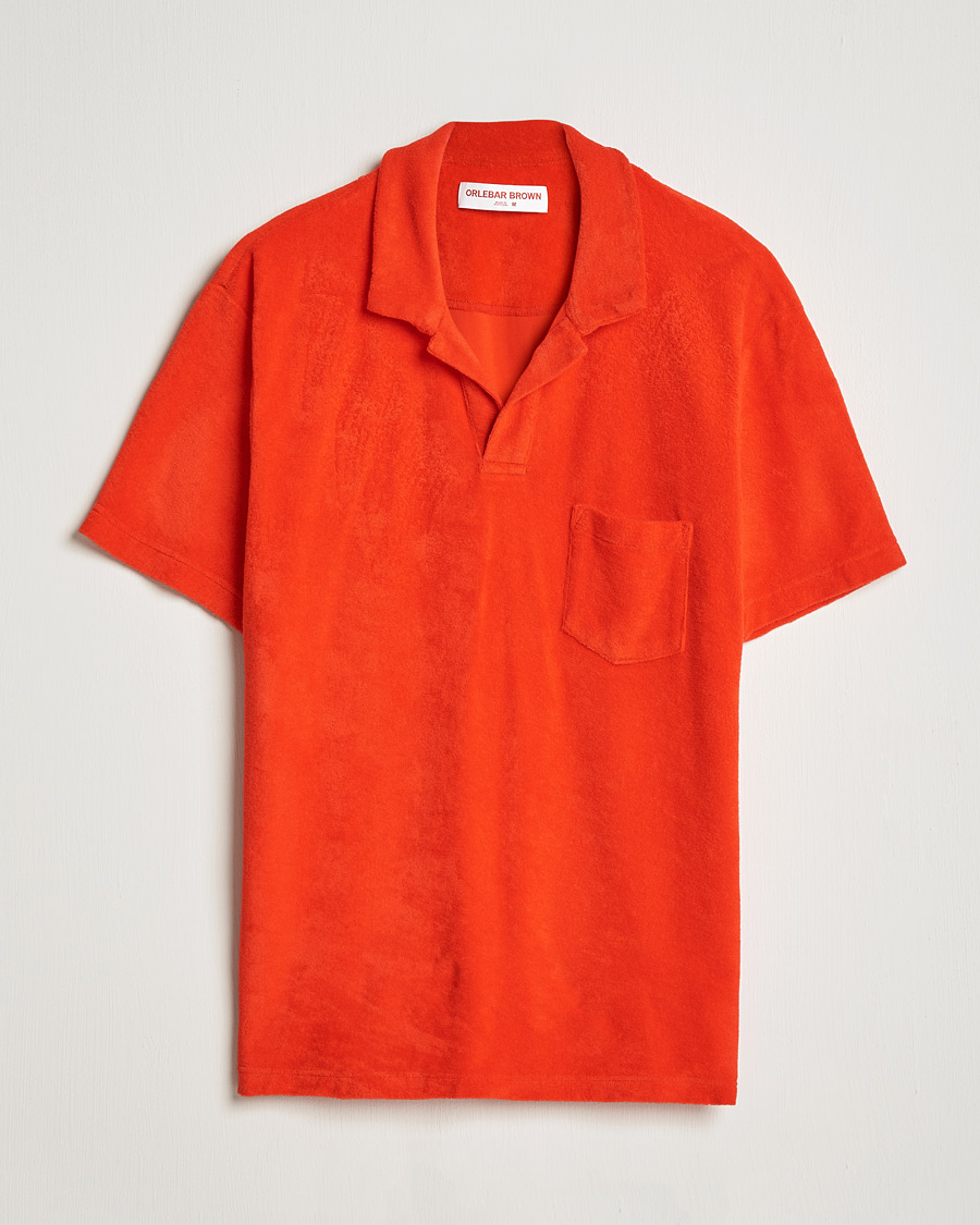 Herre | Polotrøjer | Orlebar Brown | Terry Polo Summer Red