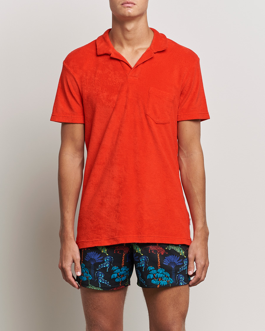 Herre | Polotrøjer | Orlebar Brown | Terry Polo Summer Red