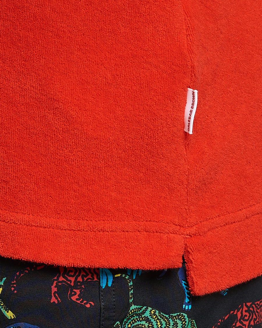 Herre | Polotrøjer | Orlebar Brown | Terry Polo Summer Red