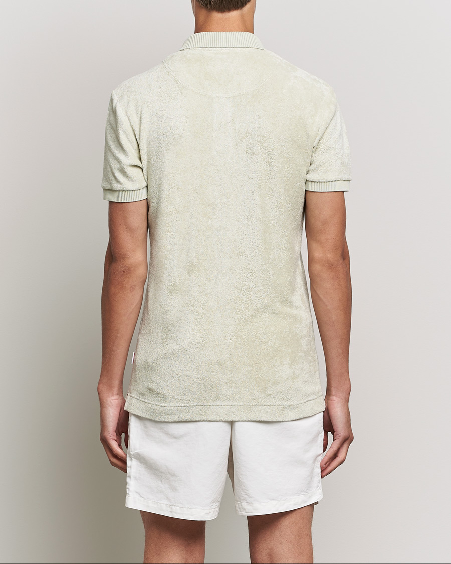 Herre | Polotrøjer | Orlebar Brown | Jarrett Towelling Polo Parched Green