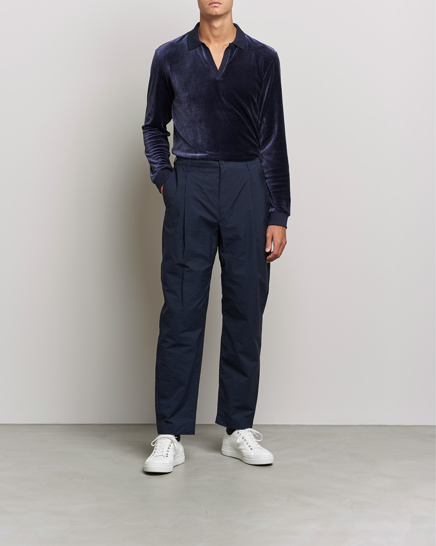 Herre | Trøjer | Orlebar Brown | Bouvet Cotton/Modal Polo Night Iris