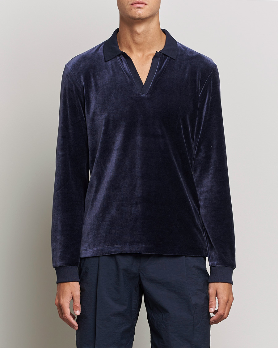 Herre | Trøjer | Orlebar Brown | Bouvet Cotton/Modal Polo Night Iris
