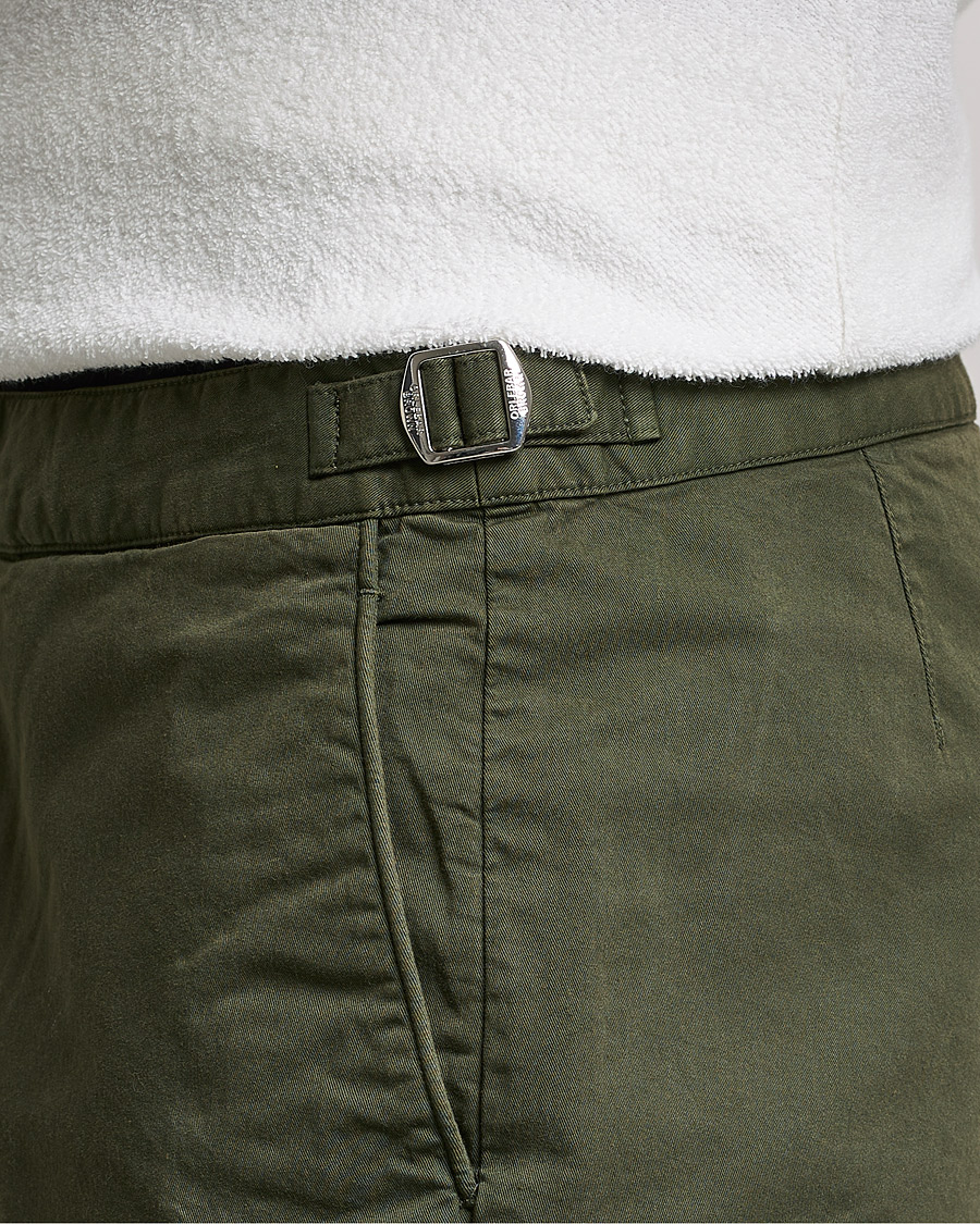 Herre | Shorts | Orlebar Brown | Bulldog Cotton Twill Shorts Forest Night