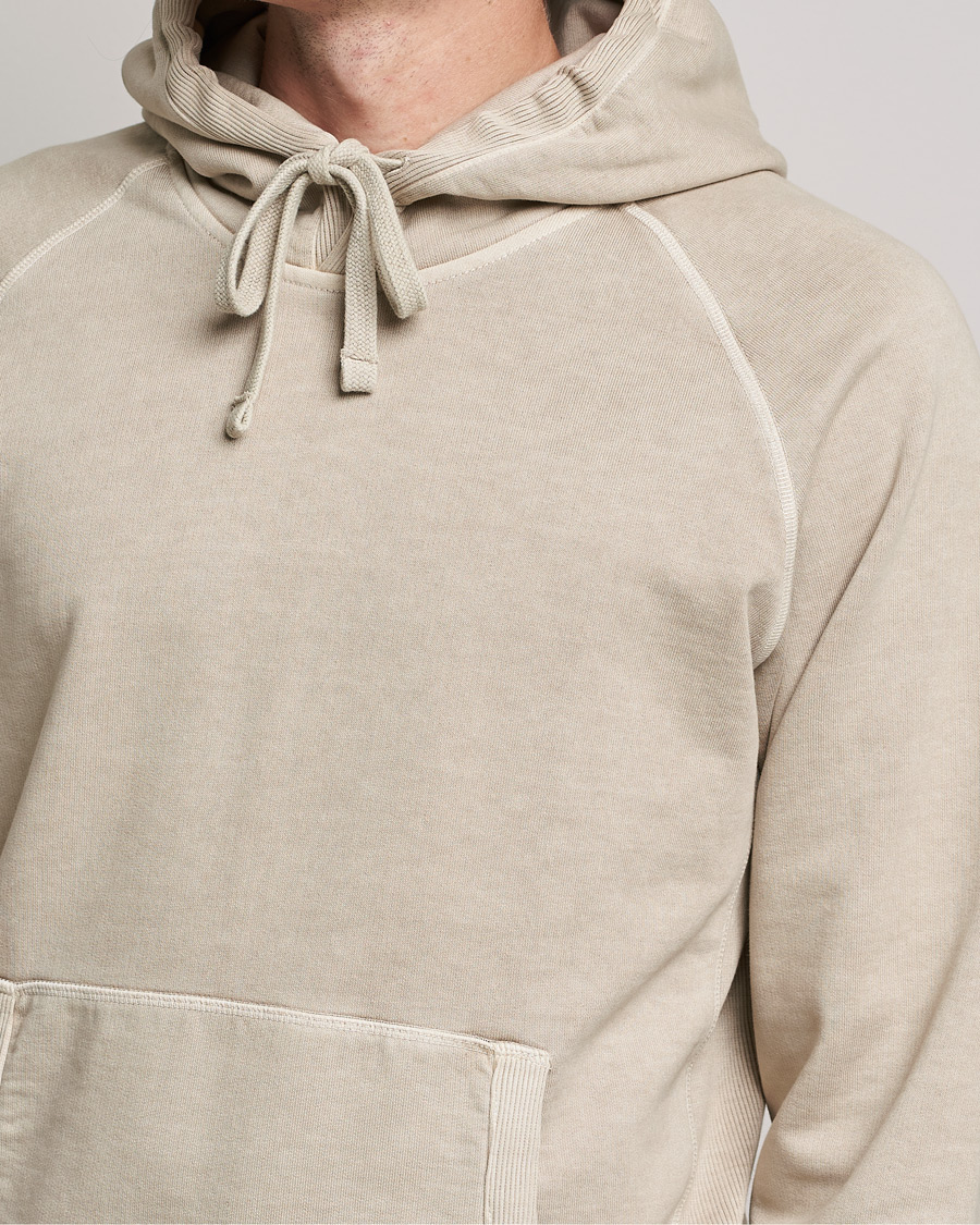 Herre | Trøjer | Orlebar Brown | Francis Garment Dyed Cotton Hood Parched Green