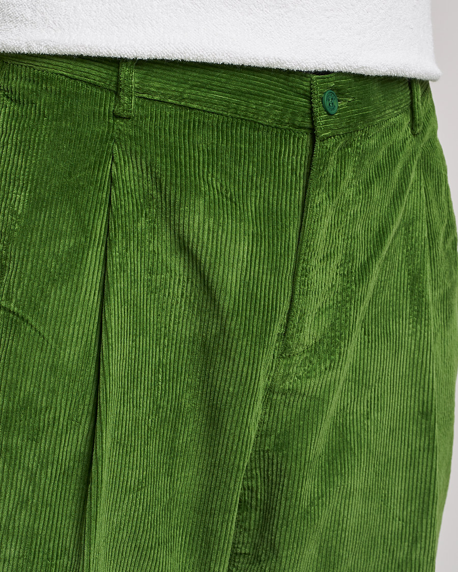 Herre | Bukser | Orlebar Brown | Dunmore Cotton Cord Trousers Conifer