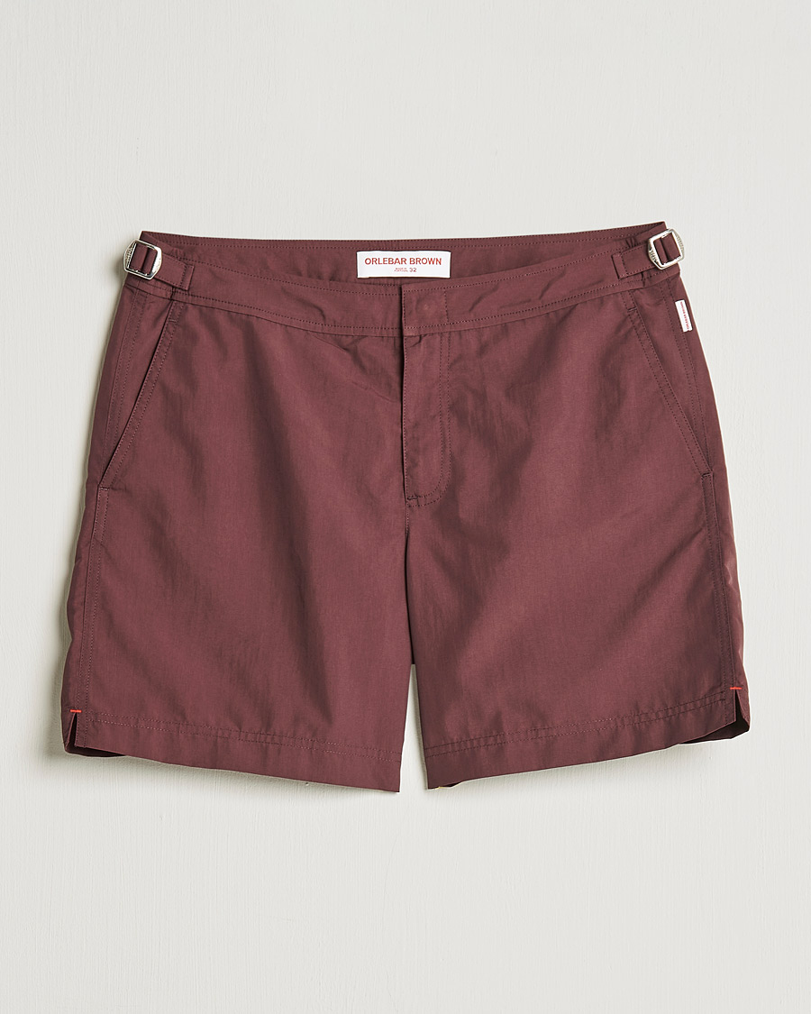 Herre | Badebukser | Orlebar Brown | Bulldog II Medium Lenght Swim Shorts Damson
