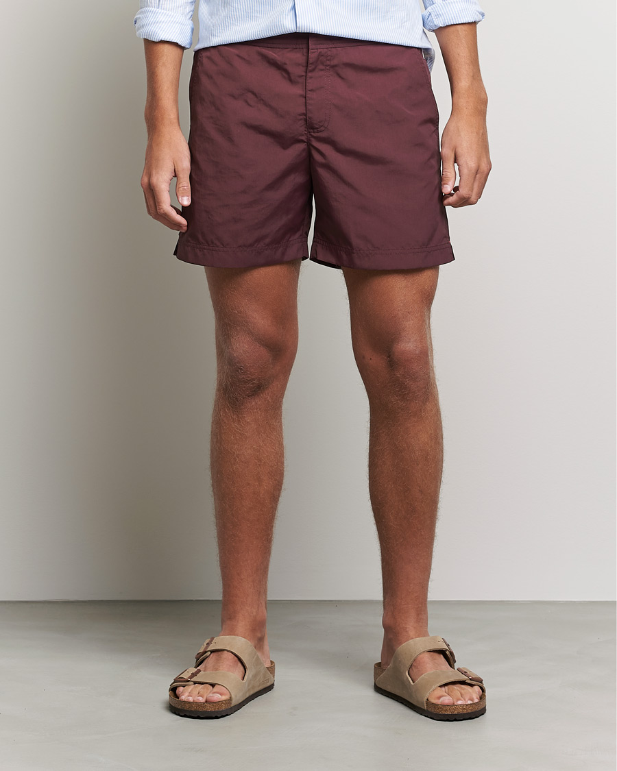 Herre | Badebukser | Orlebar Brown | Bulldog II Medium Lenght Swim Shorts Damson