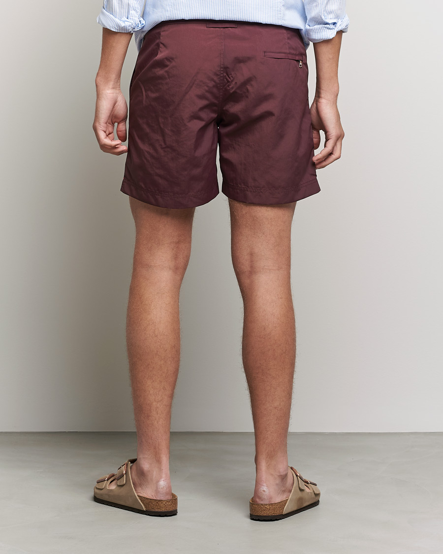 Herre | Badebukser | Orlebar Brown | Bulldog II Medium Lenght Swim Shorts Damson