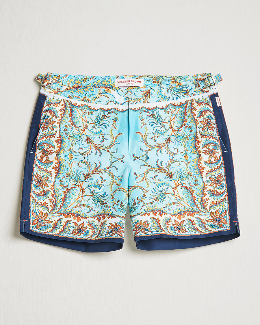 Herre | Badebukser | Orlebar Brown | Bulldog Praire Paisley Swim Shorts Multi